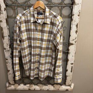PATAGONIA L/S ORGANIC COTTON SPREAD COLLAR SHIRT-MEDIUM